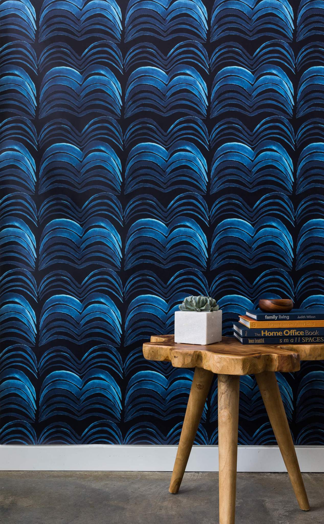 Wavelength Wallpaper In Sweet Dreams By Anna Redmond For Abnormals