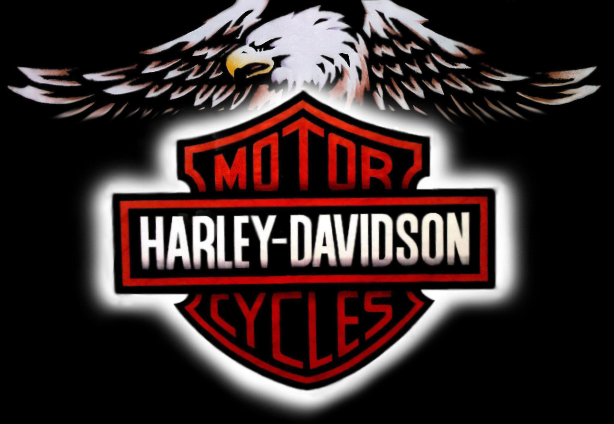 Harley Davidson Eagle Wallpaper HD Background