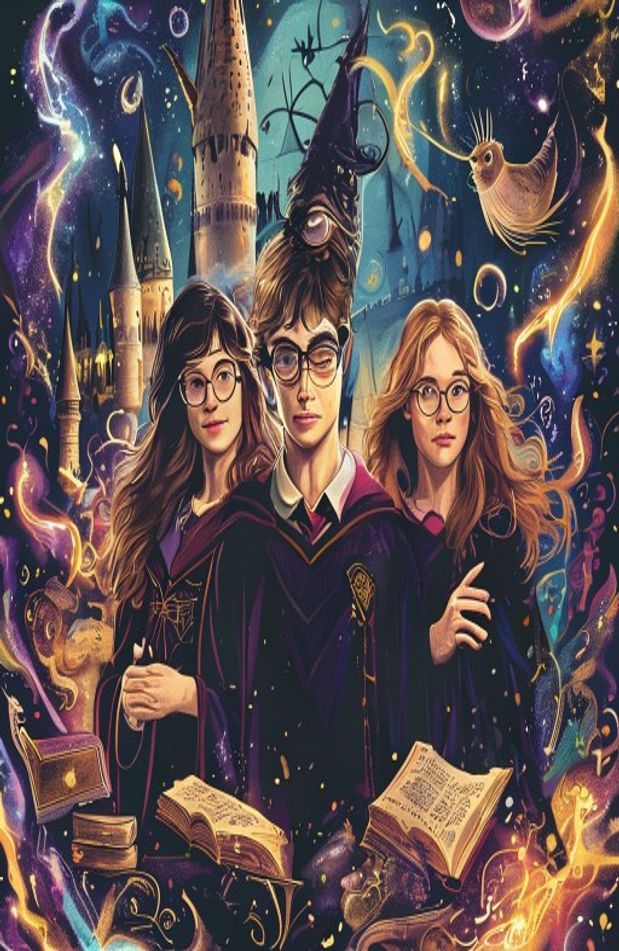 Harry Ron And Hermione Wallpaper