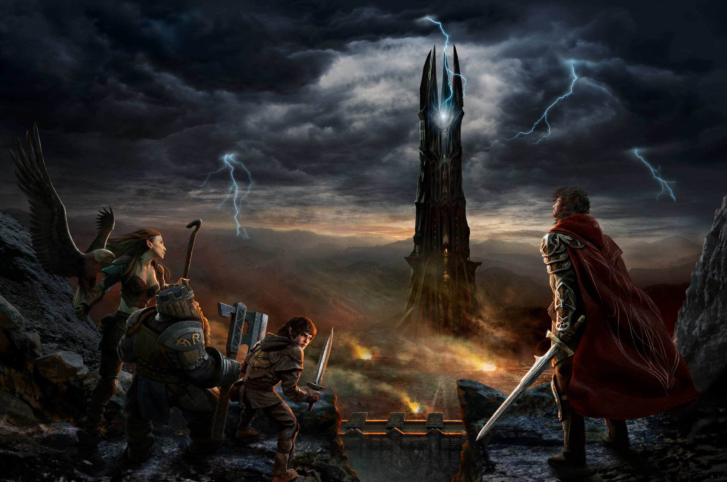 Explore Orthanc One Of The Iconic Two Towers As It Rises