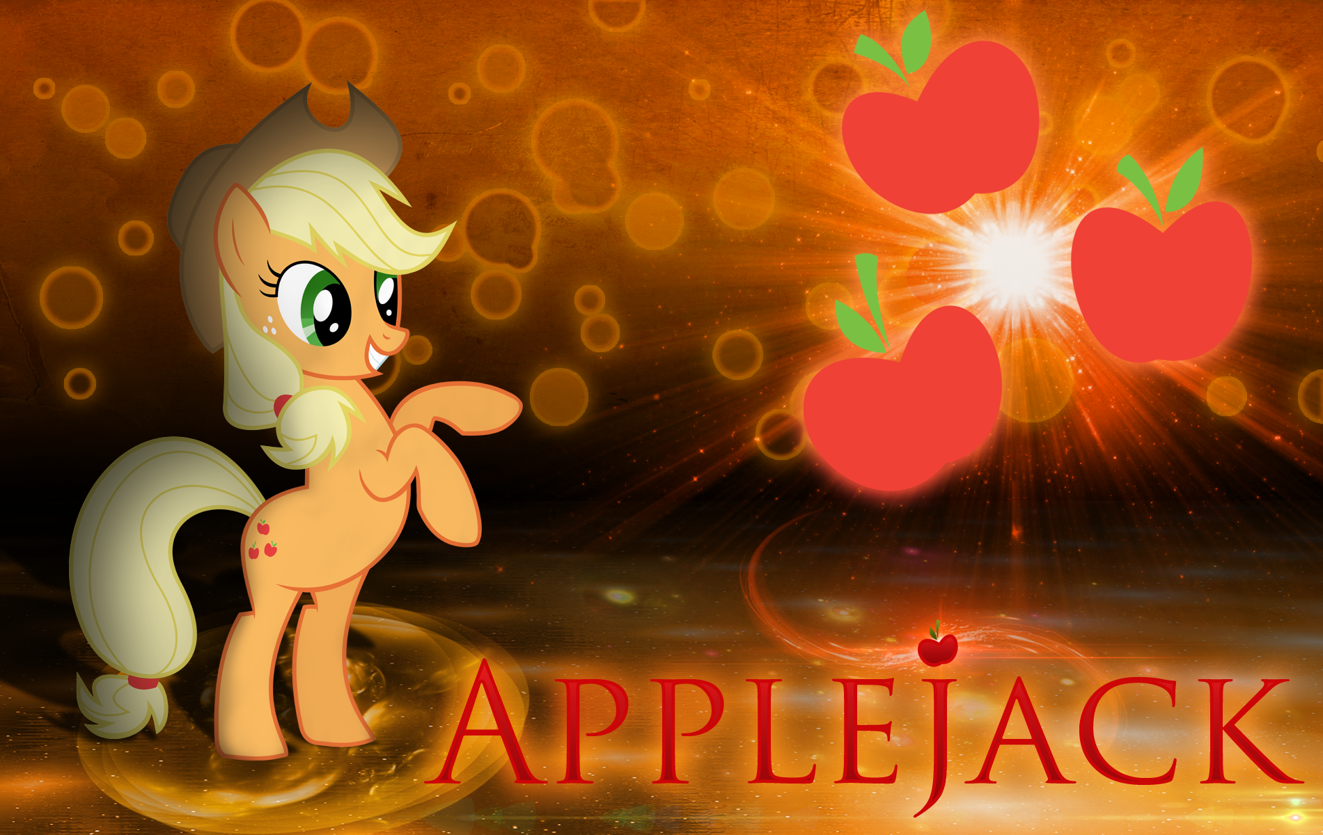 Applejack Honesty Wallpaper By Mlartspecter