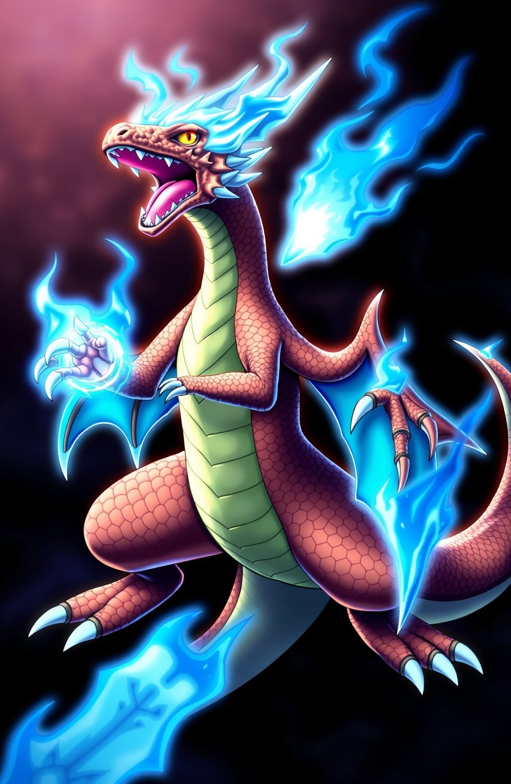 Pokemon Mega Charizard X Wallpaper