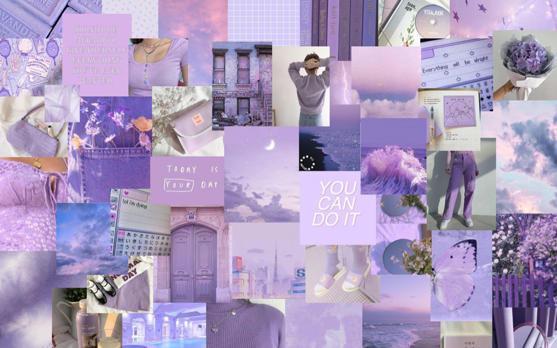 Soft Aesthetic Computer Background Wallpaper