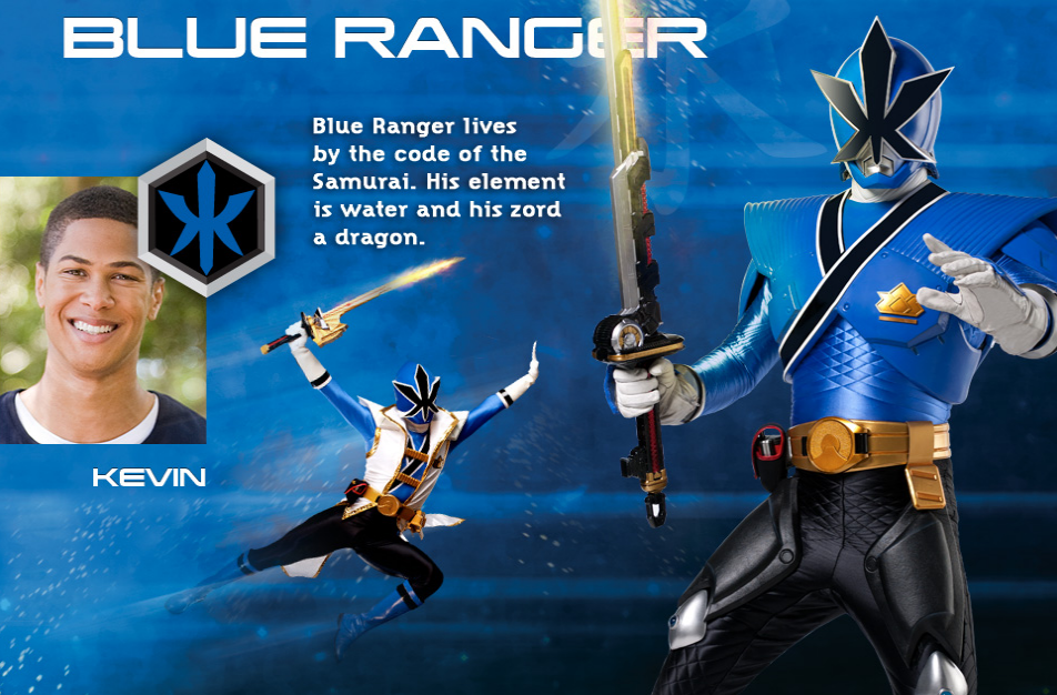 The Rangers Olympic Swimmer Weapon Hydro Bow Element Water Ranger Blue