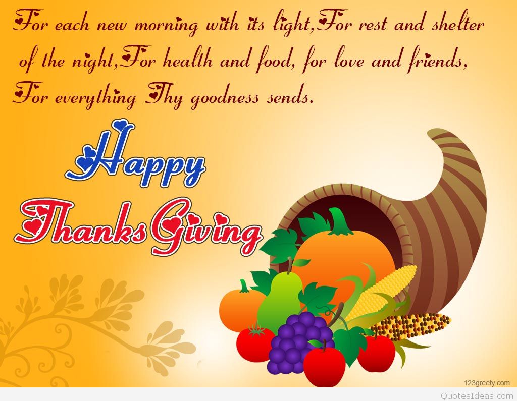Happy Thanksgiving Quotes Wallpaper Image