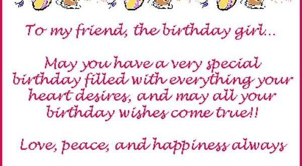 Happy BirtHDay Poems For Friends HD Pictures And Wallpaper
