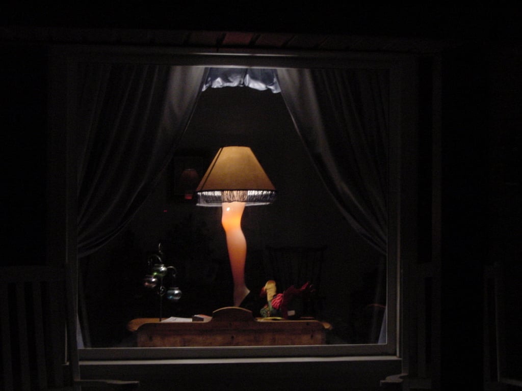 Displaying 20 Images For   A Christmas Story Leg Lamp Wallpaper