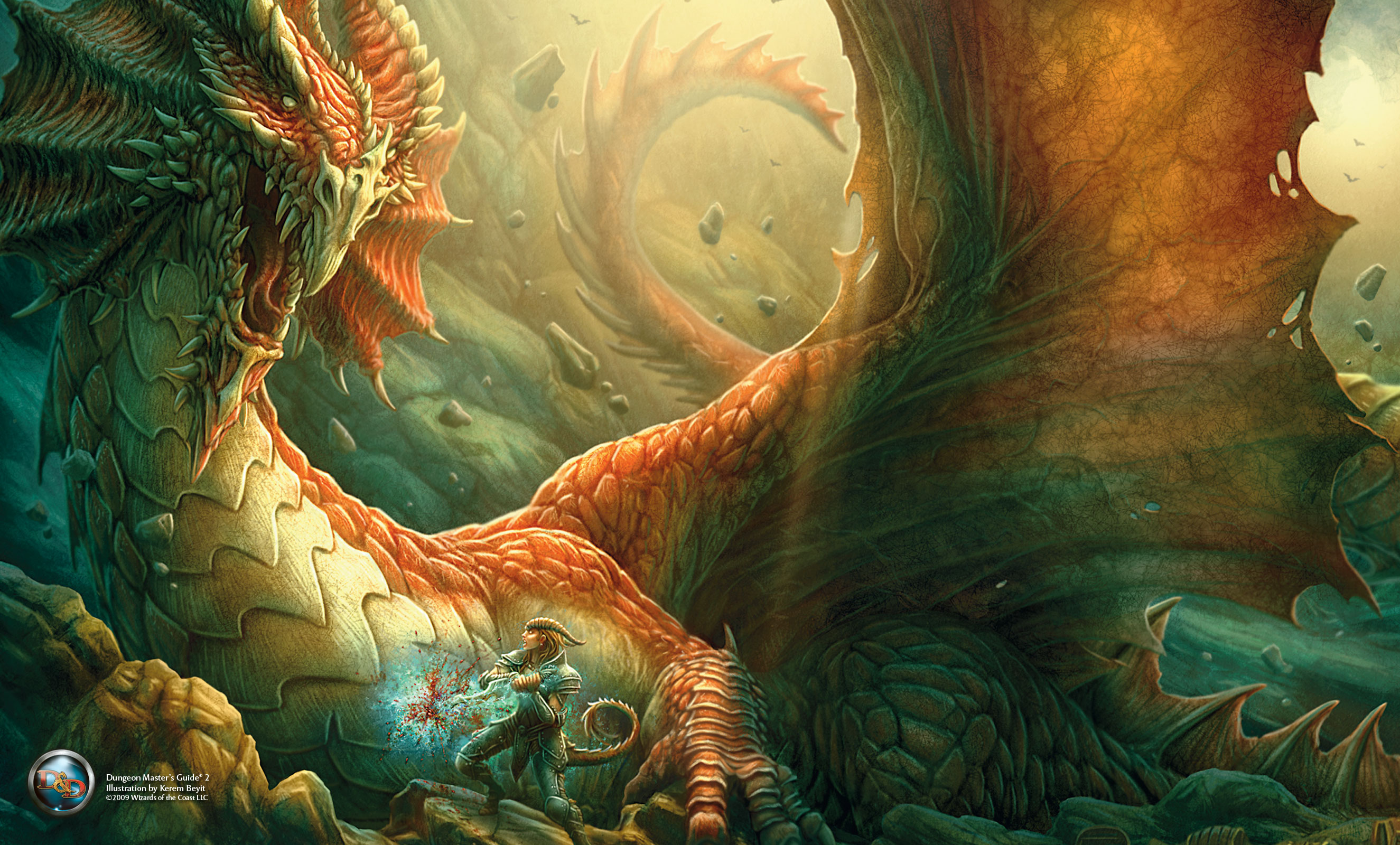 Dungeons And Dragons Wallpaper Wings Artwork