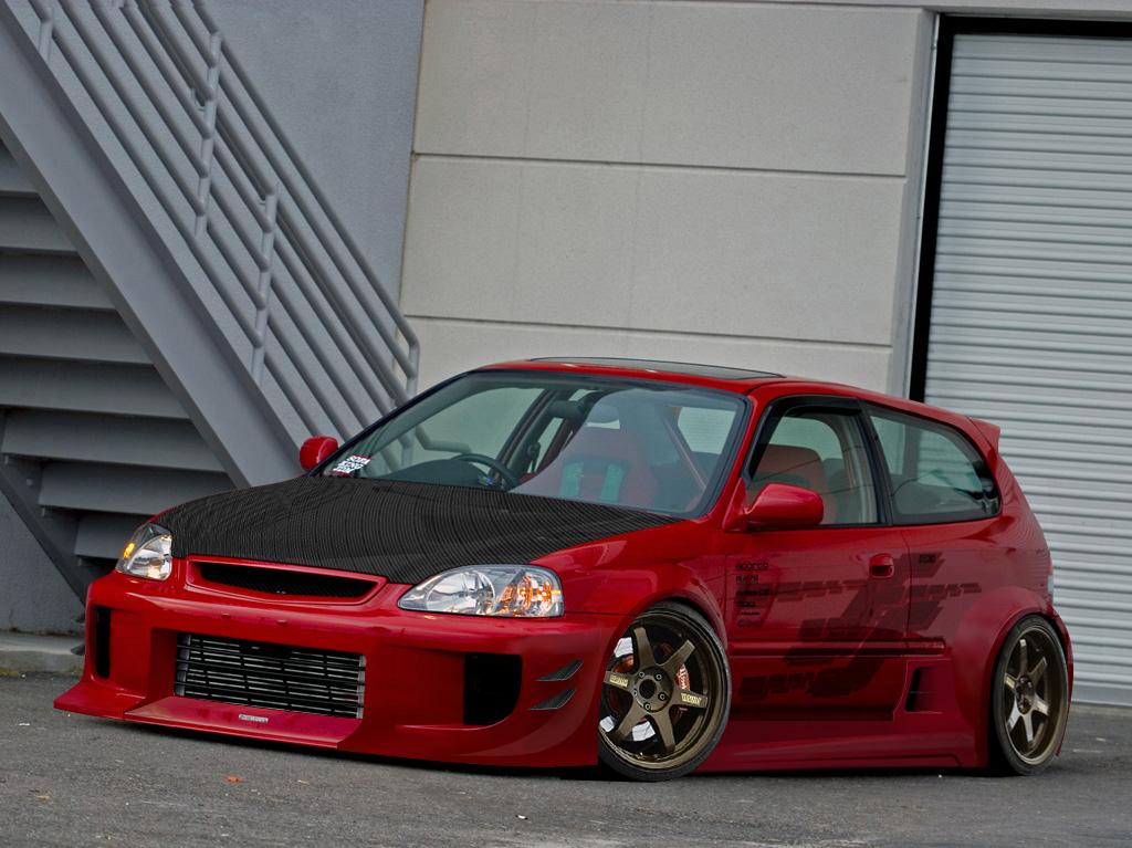 Honda Civic EK Widebody This is the revision of the previo Flickr