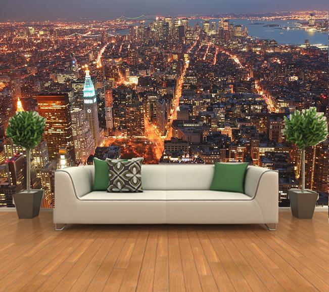 From The Empire State Building Decorating Wallpaper Mural Art Uk