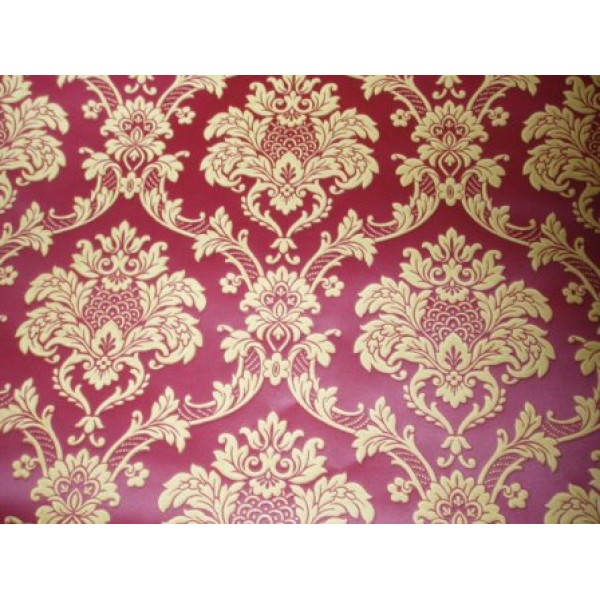 Red Gold Damask Wallpaper Product Code Reward Points