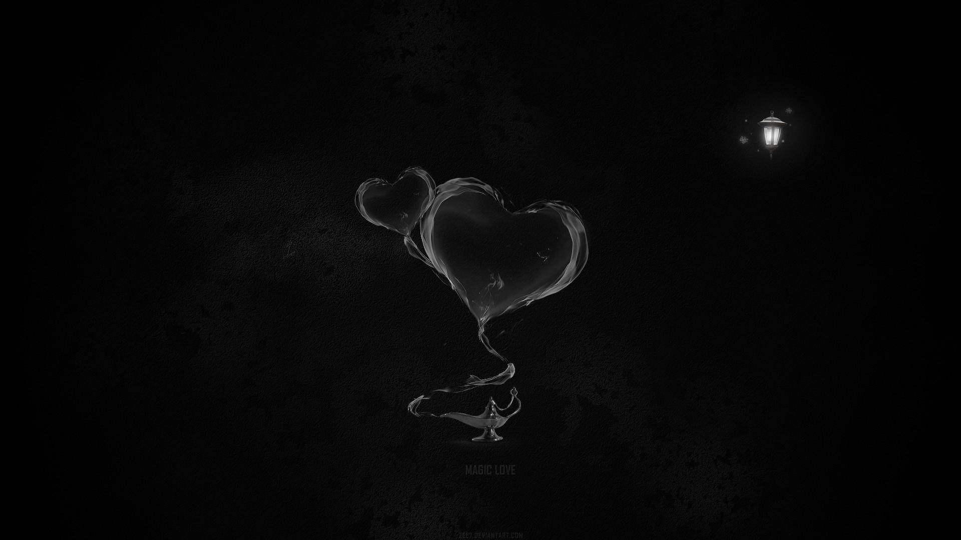 Black Heart Wallpaper