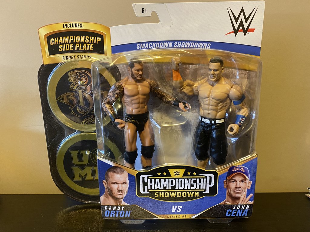 John Cena Randy Orton Wwe Showdown Packs Toy Wrestling