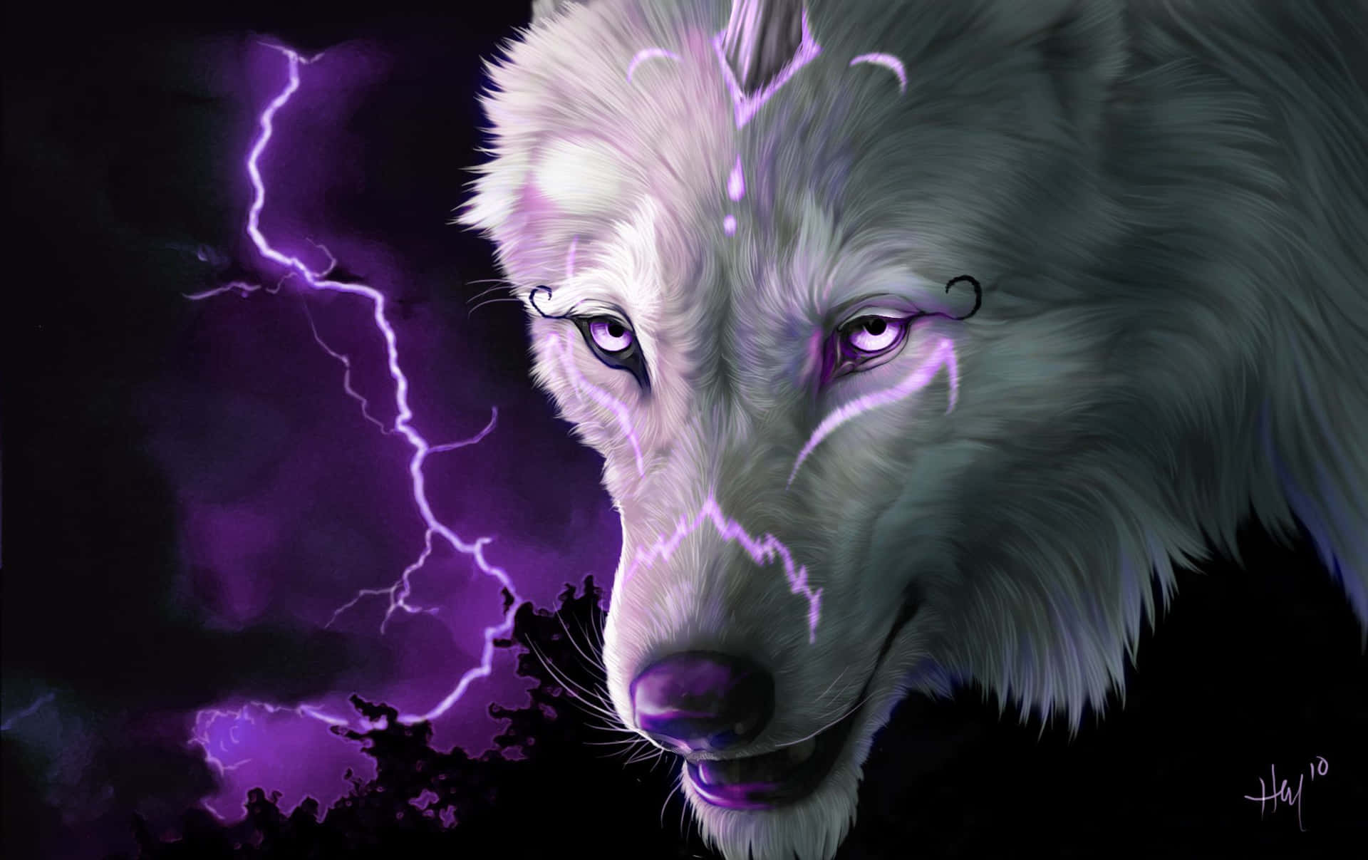 Wolf Aesthetic Wallpaper