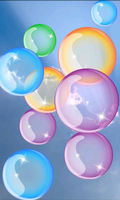 Mobile Phone Wallpaper Abstract Bubbles Samsung HD