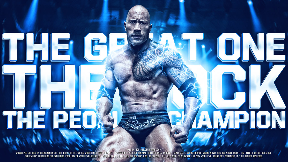 The Rock Wallpaper Most Electifying Man