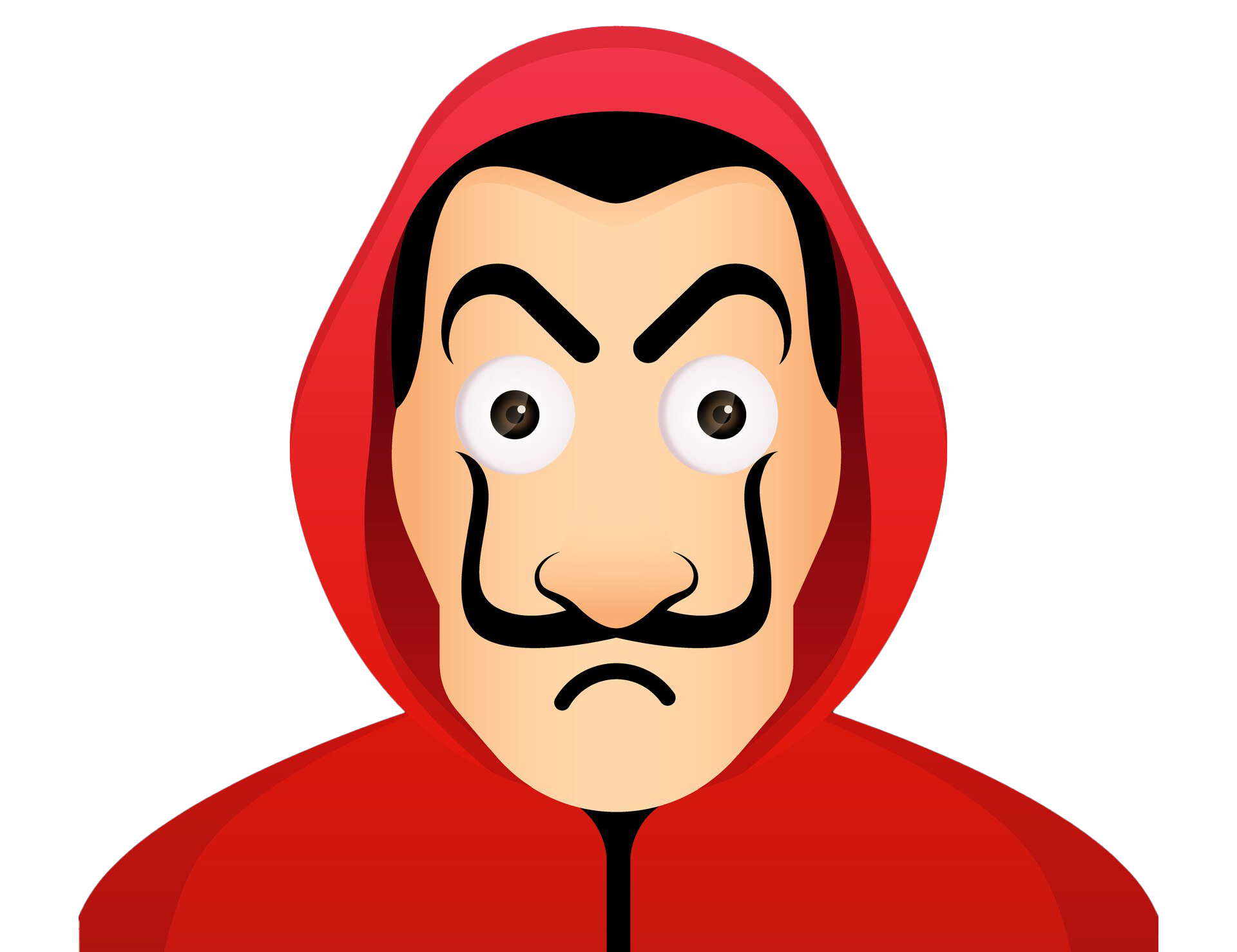 Money Heist Mask Png Image Wallpaper