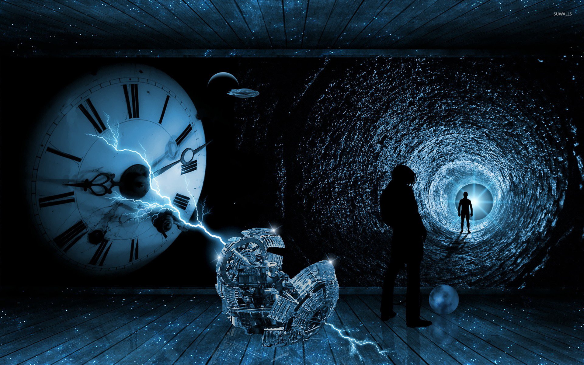 Time Traveller Wallpaper Fantasy