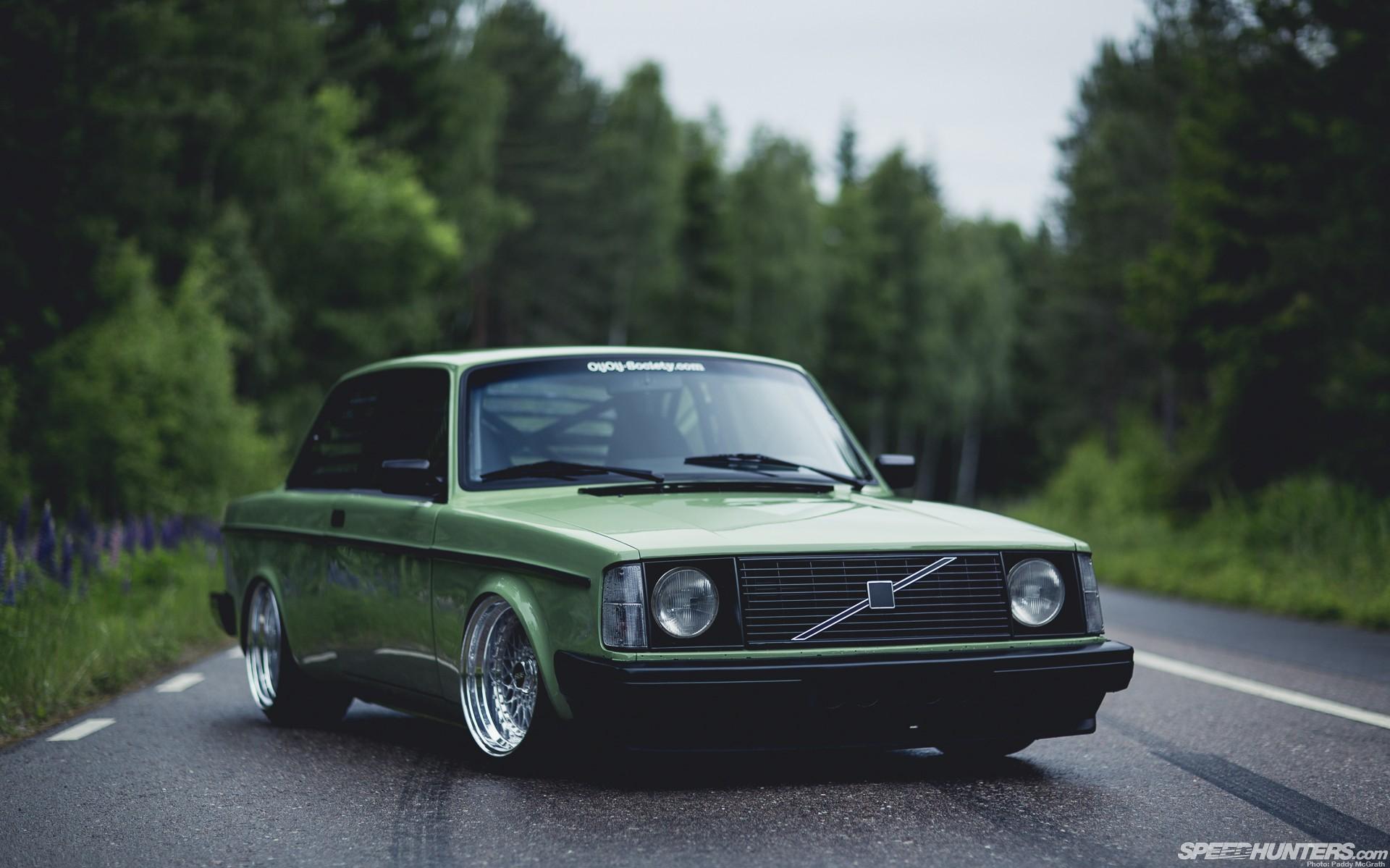 Trees Old Cars Volvo Outdoors Roads Tuning