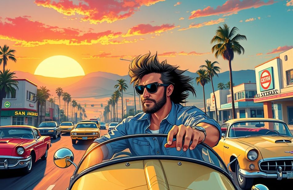 Grand Theft Auto San Andreas HD Wallpaper