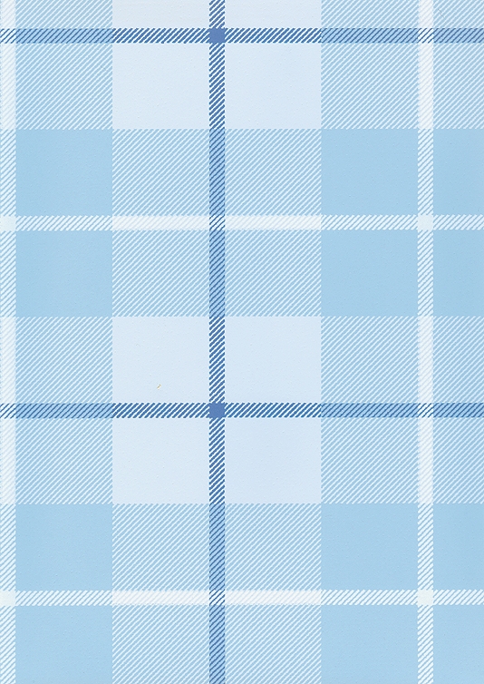  Wallpaper Tartan wallpaper in pale blues with darker blue and white