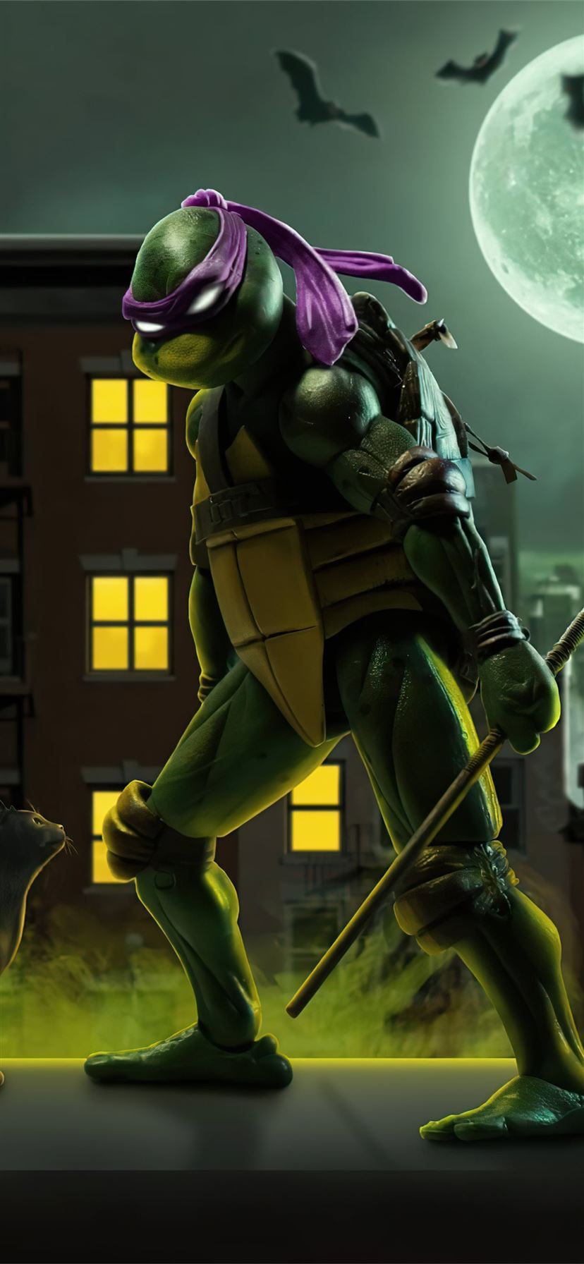 Donatello Teenage Mutant Ninja Turtles 5k iPhone Wallpaper
