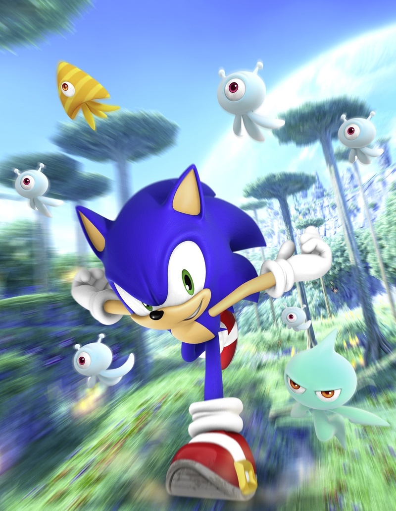 Sonic The Hedgehog Colors Wallpaper Video Games