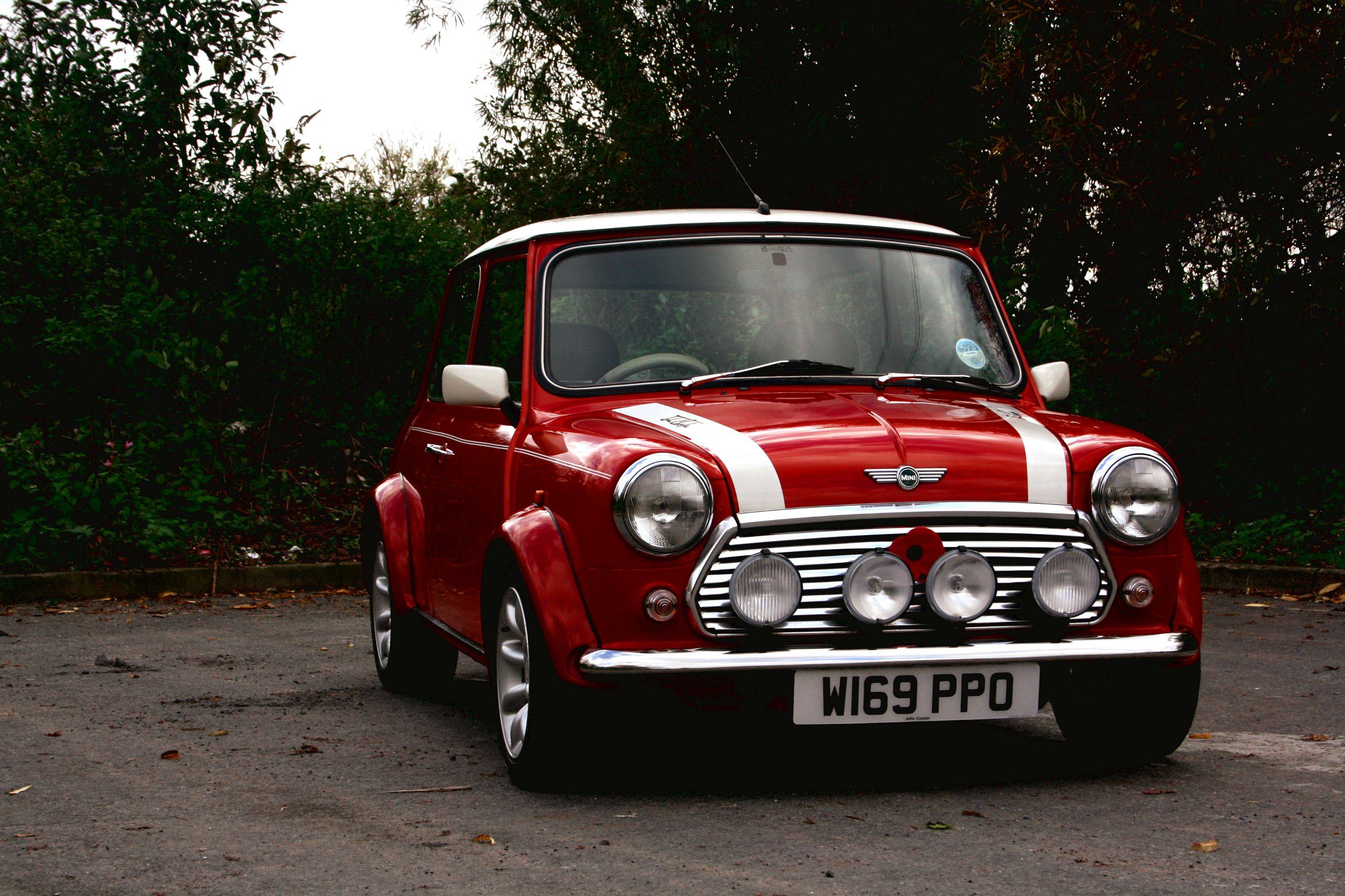My Classic Mini Cooper Looking Shiny And Pretty