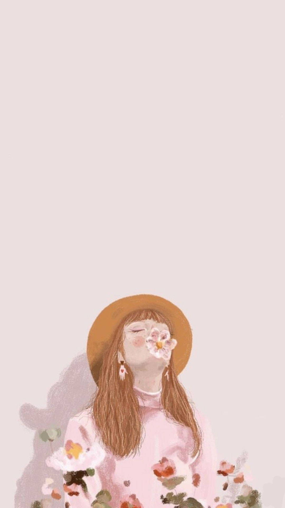 Aesthetic Girl Wallpaper