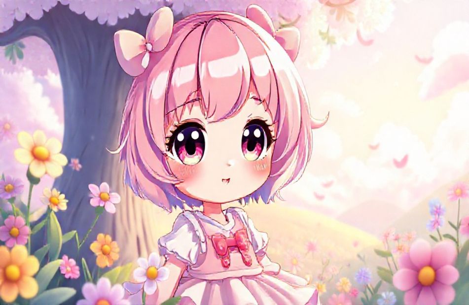 Cute Anime Girl Wallpaper