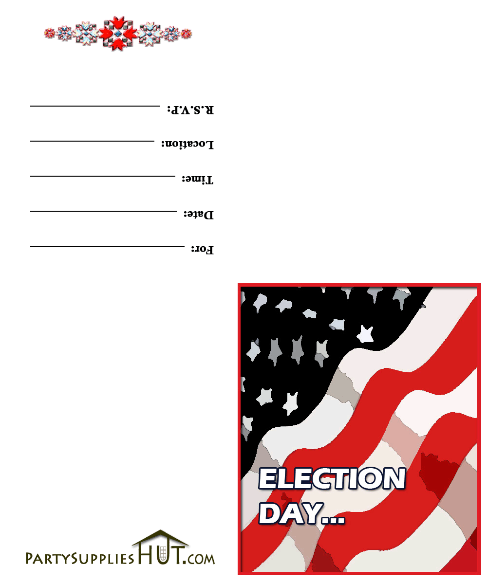 Election Day Printables Free