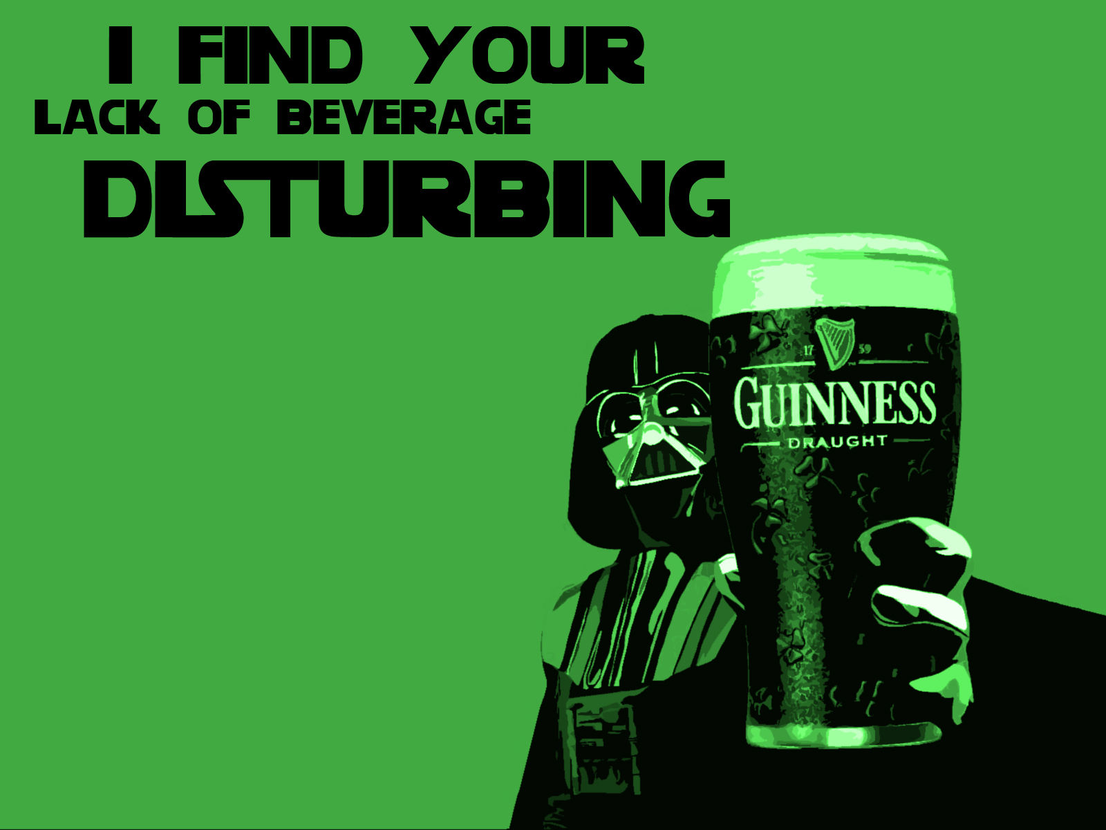 Beers Guinness Wallpaper Darth Vader