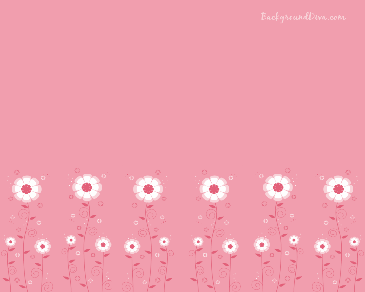 Pink Flowers Desktop Wallpaper HD