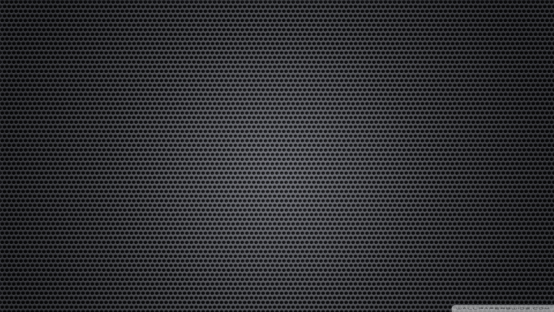 Background Metal Hole Small I Wallpaper Black