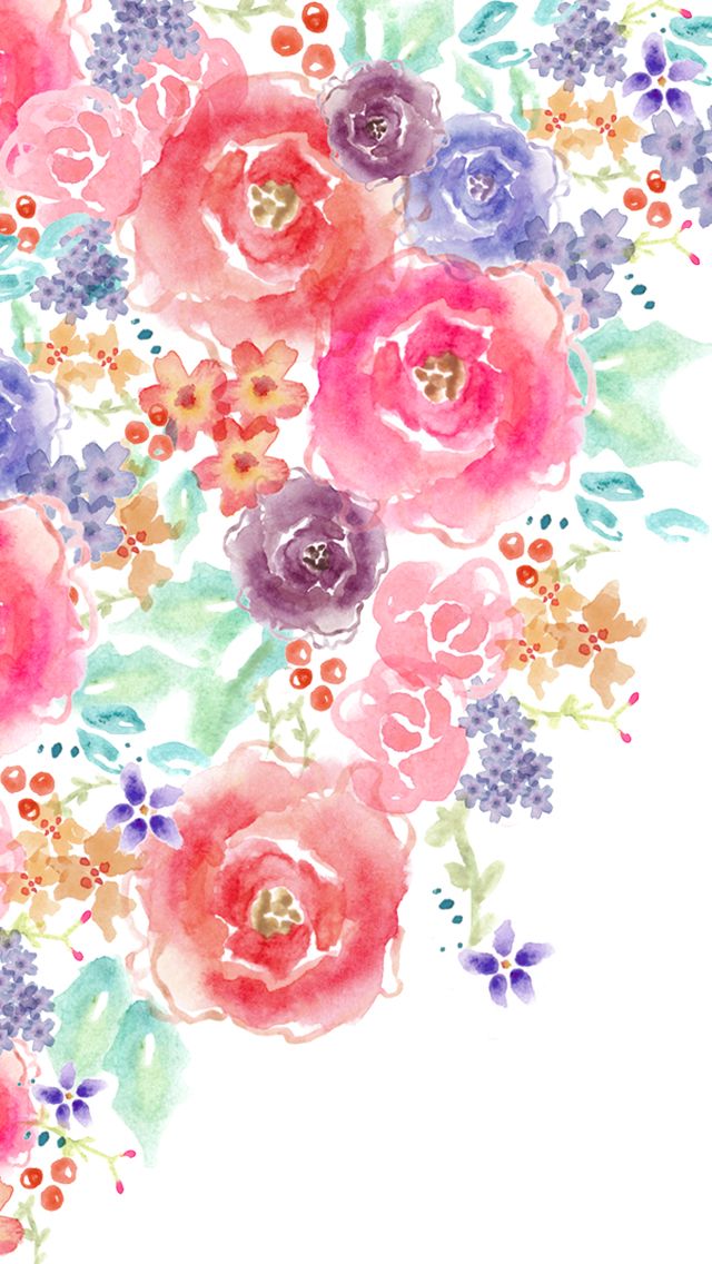 iPad Background In Watercolor Wallpaper