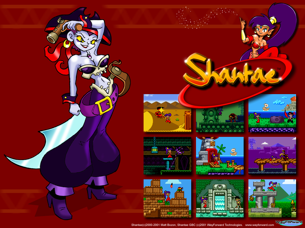 Shantae Promotional Art Mobygames