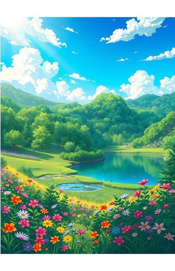 Anime Nature Wallpaper