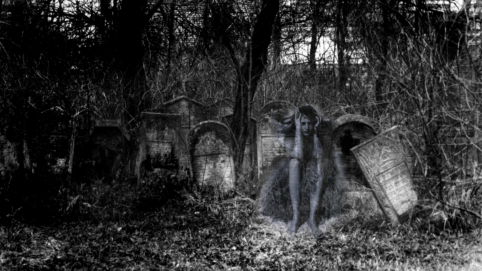 Cemetery Horror Wallpaper Photos