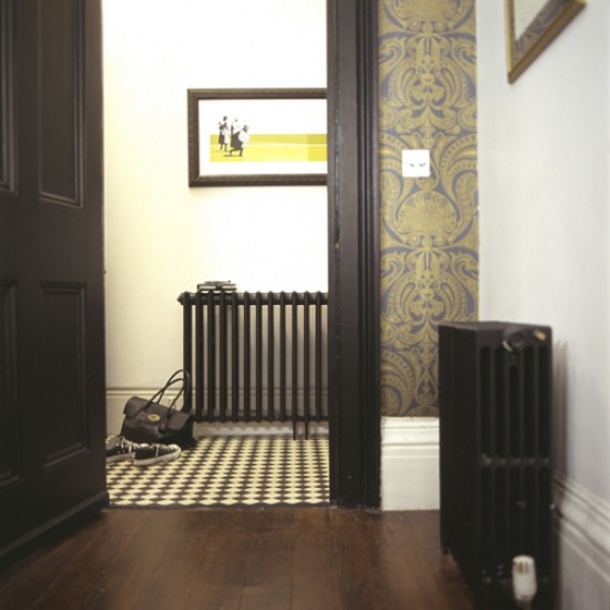 Modern Regency Hallway Designs Wallpaper Housetohome Co