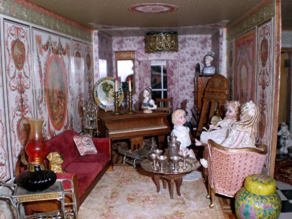 Victorian Doll House To Mix And Match Wallpaper Area Rugs