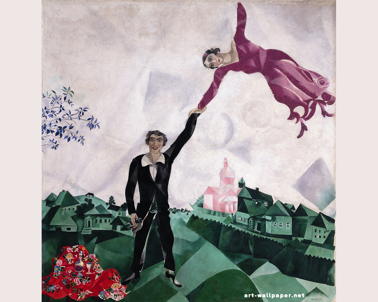 Marc Chagall Wallpaper Paintings Painting Art