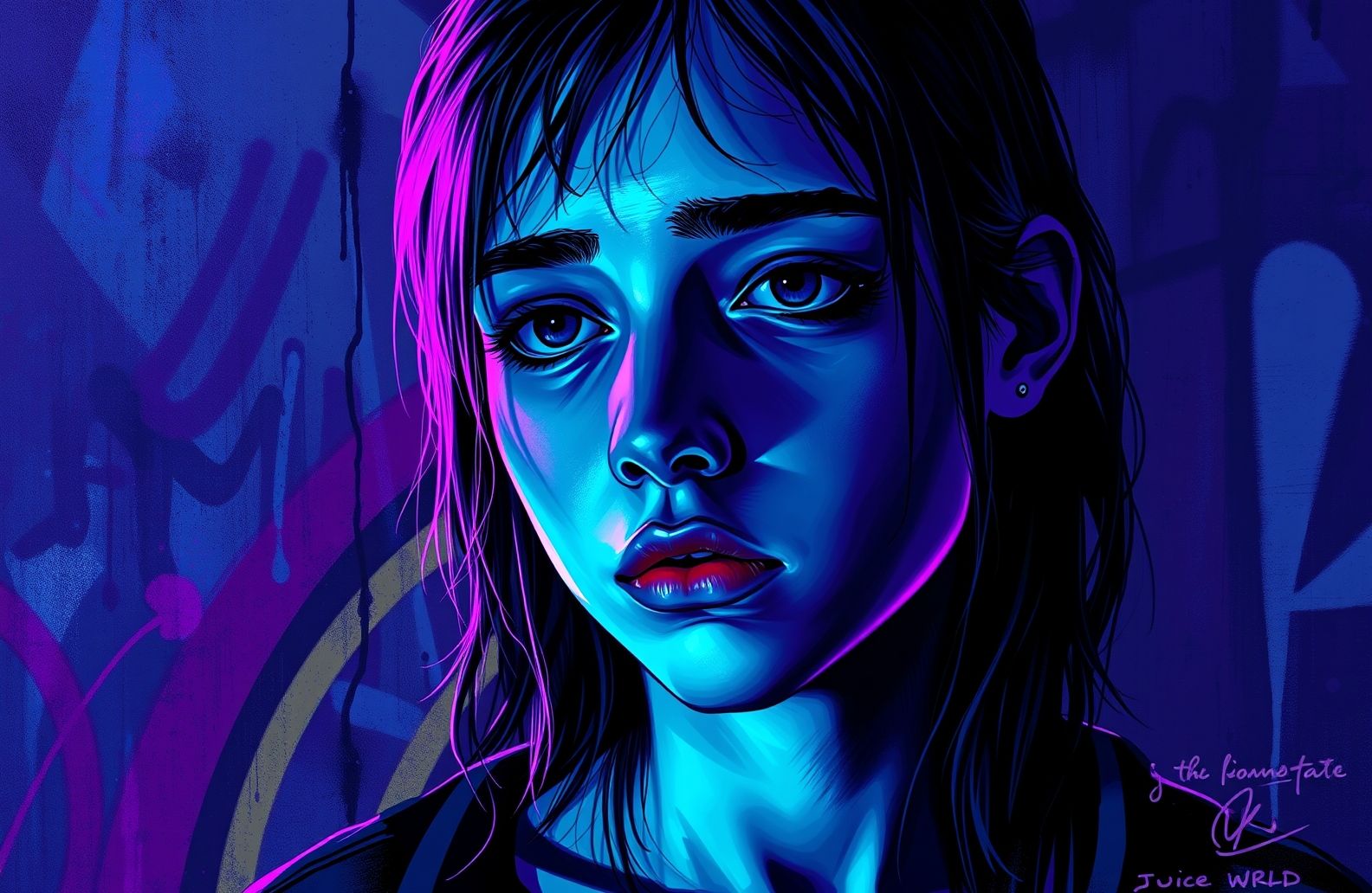 Juice Wrld All Girls Are The Same Wallpaper