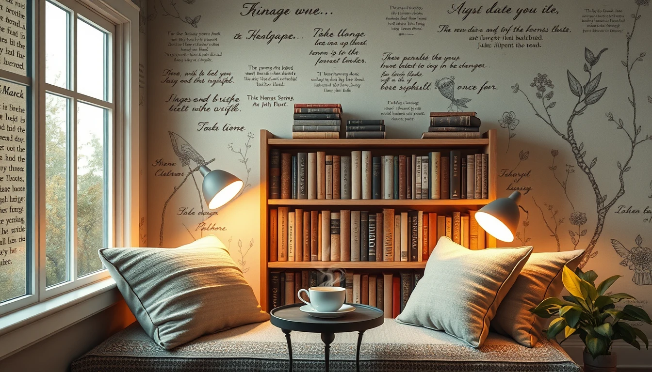 Wallpaper For Bookshelf