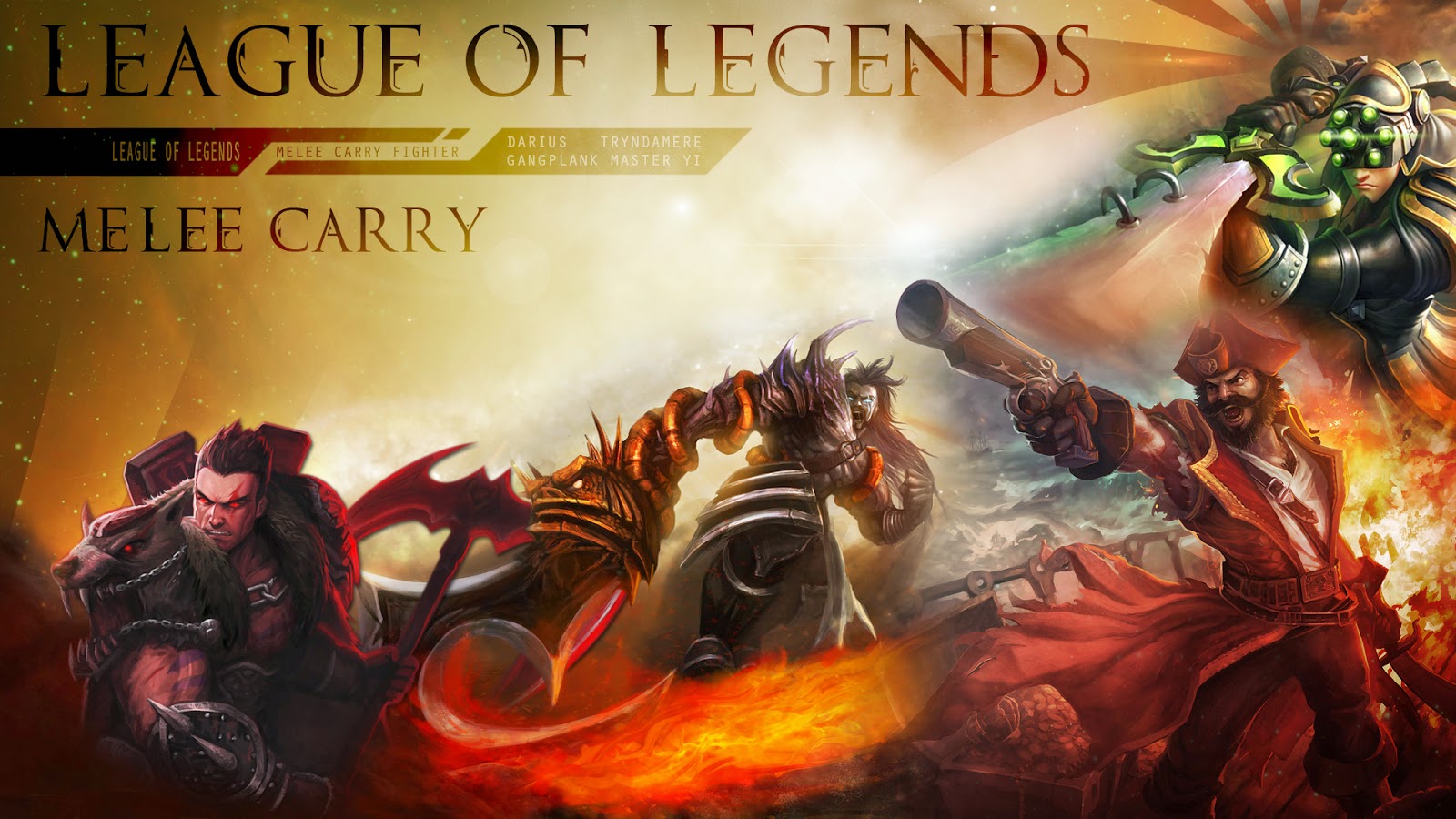 Tryndamere League Of Legends Wallpaper Desktop