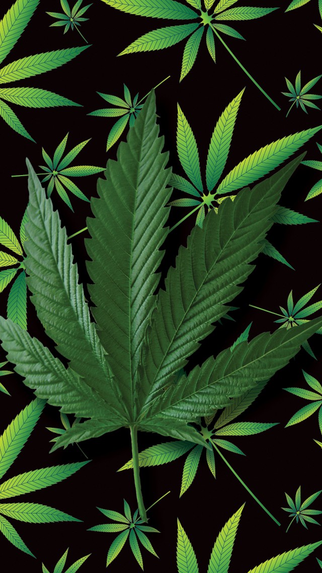 Weed Background For iPhone Wallpaper
