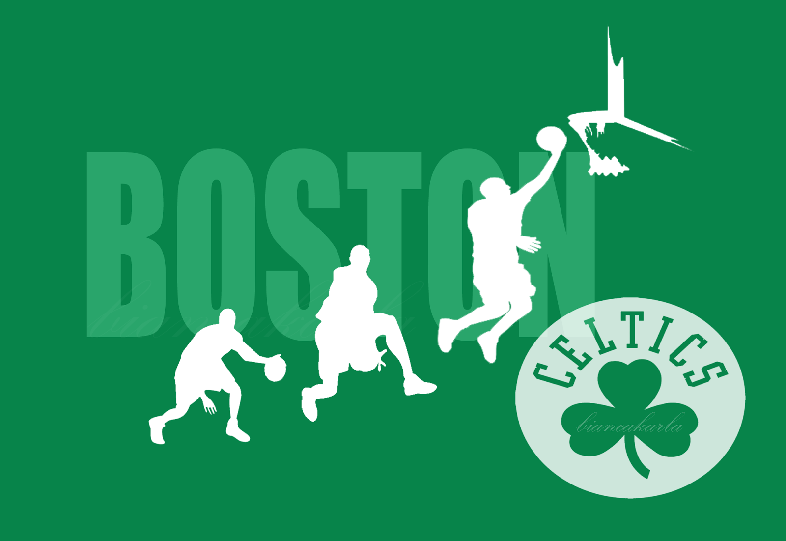 Boston Celtics Logo Nba Team Green Wallpaper HD Desktop Background