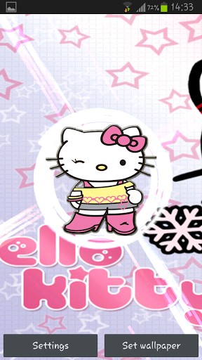 Hello Kitty Live Wallpaper In All New Cimer Theme Loved By Lots Of