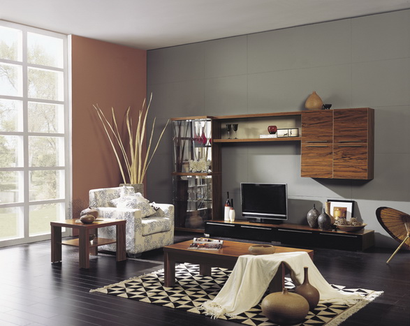 Living Room Furniture Wallpaper