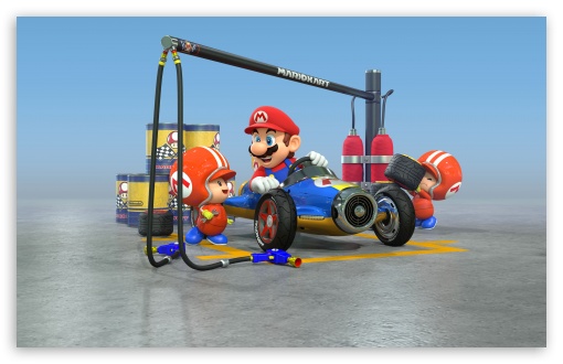 Mario Kart HD Desktop Wallpaper Widescreen High Definition