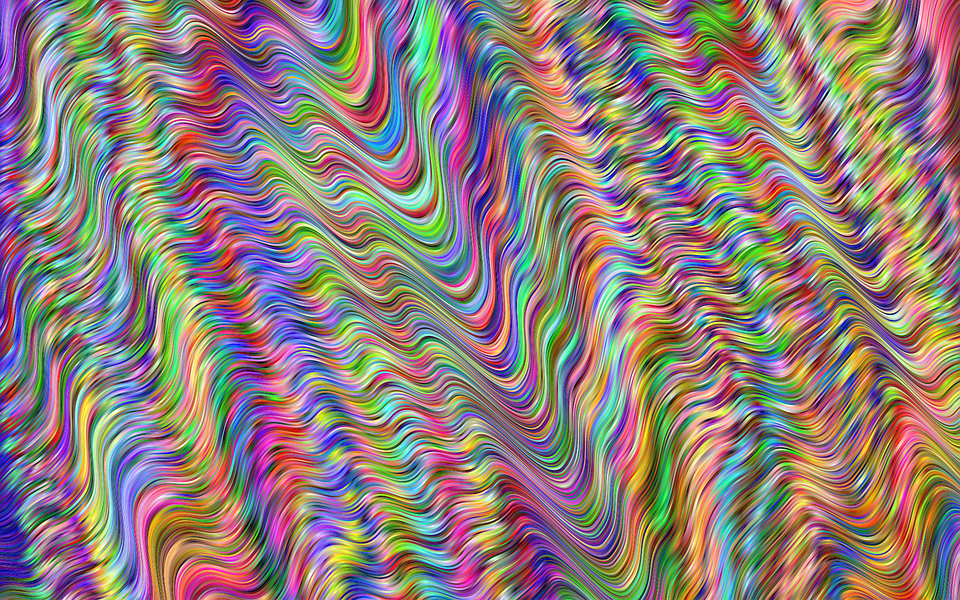 Background Wallpaper Psychedelic Vector Graphic On